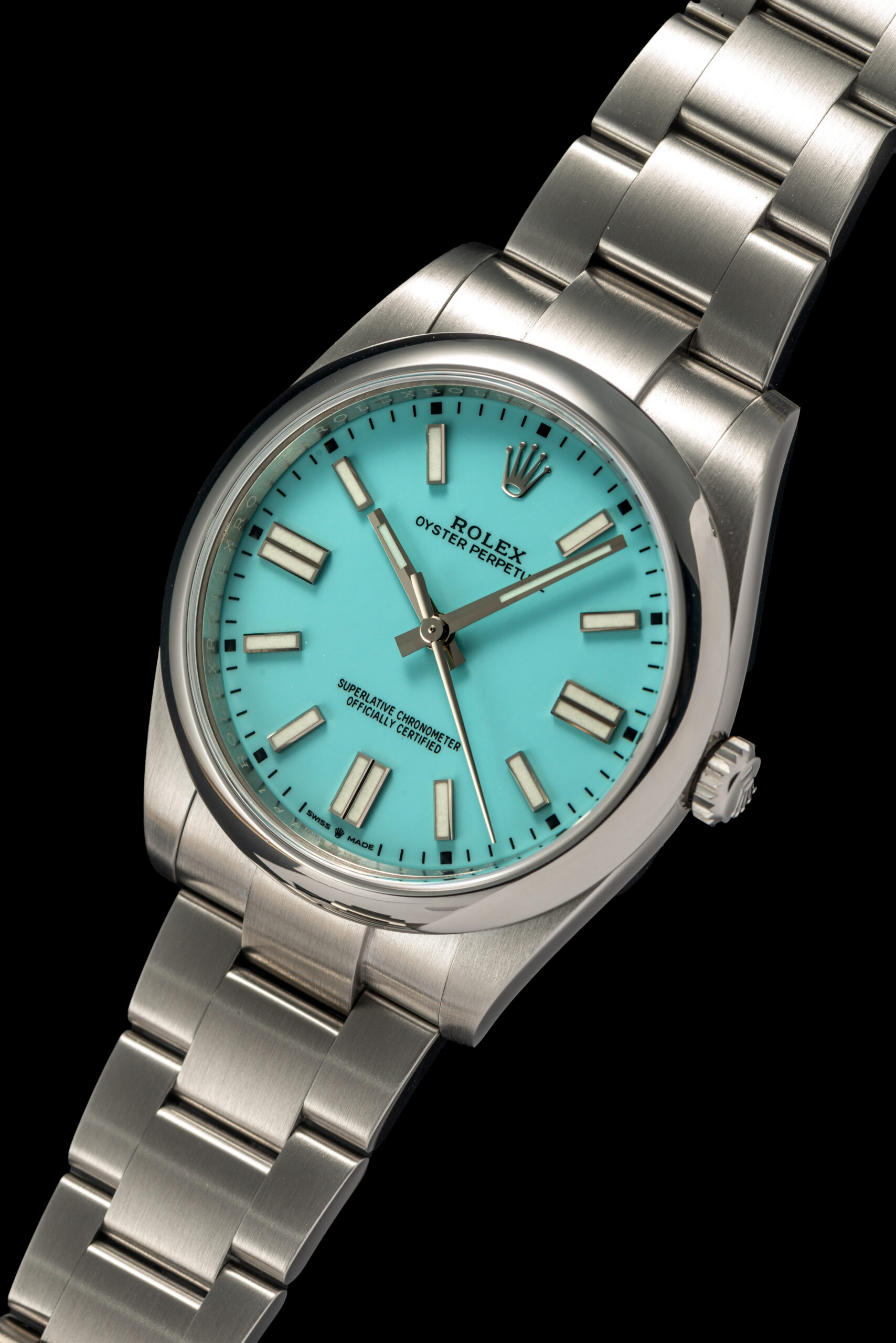 Rolex Oyster Perpetual Turquoise