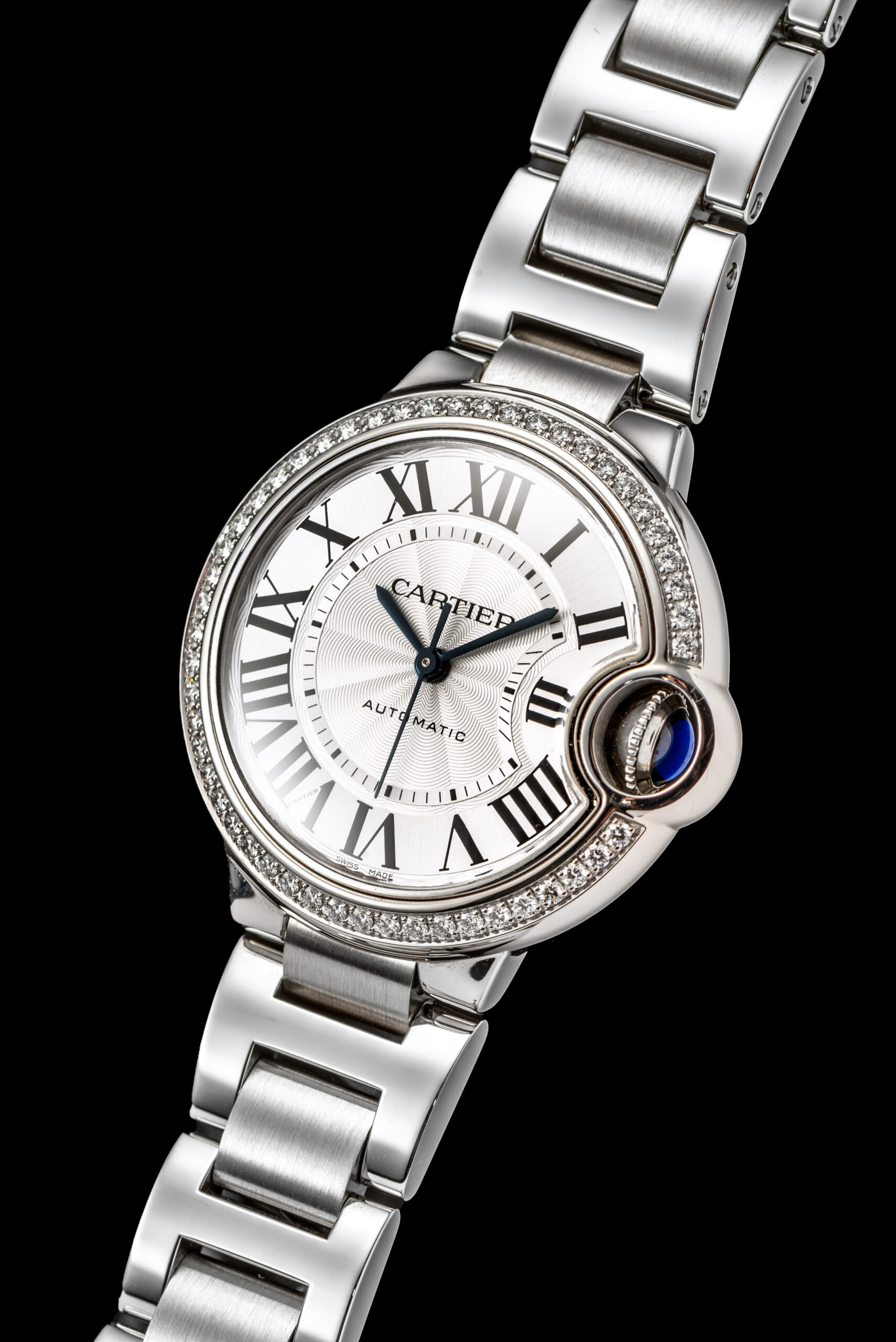 Cartier Ballon Bleu Diamonds Bezel