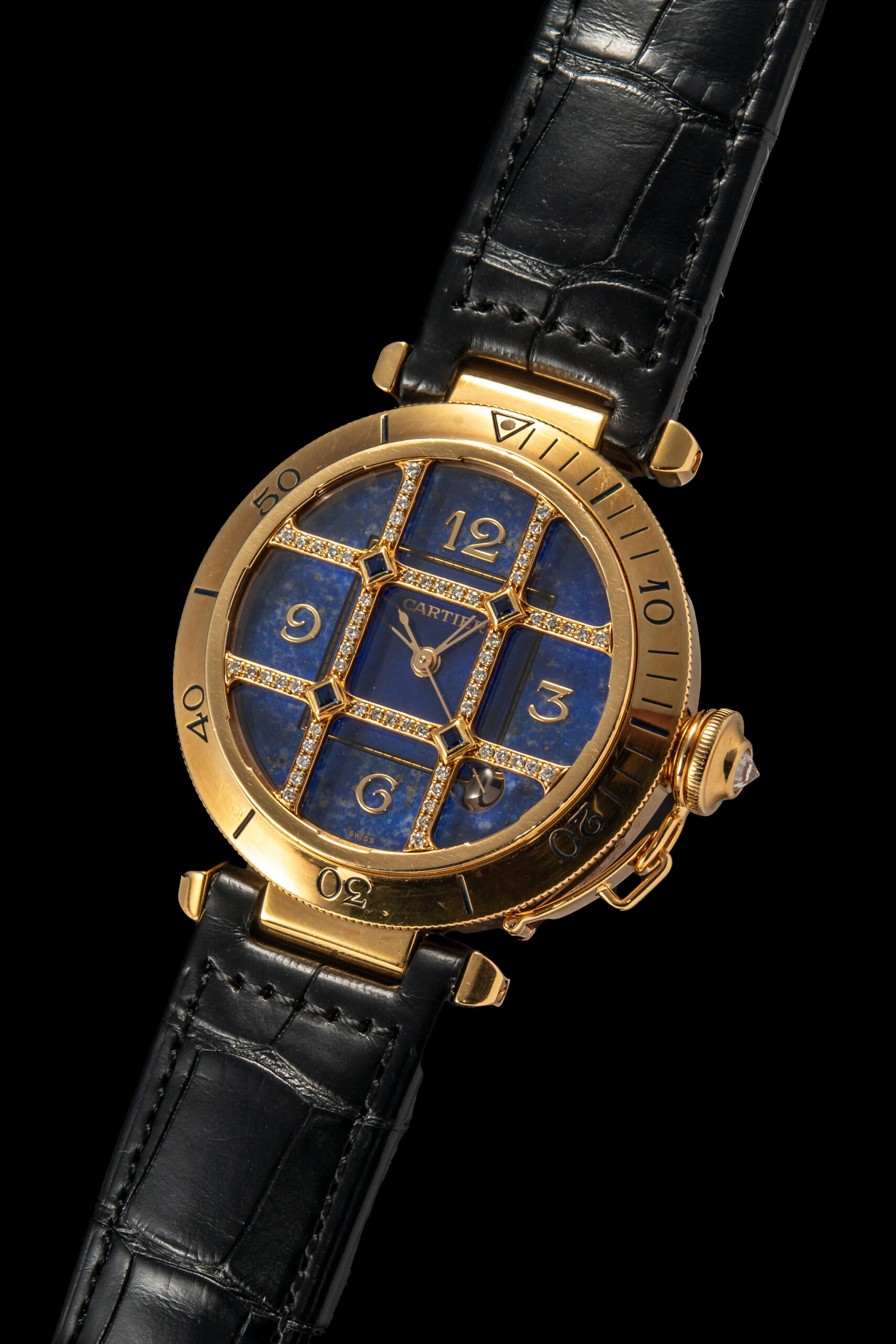 Cartier Pasha Lapis Lazuli