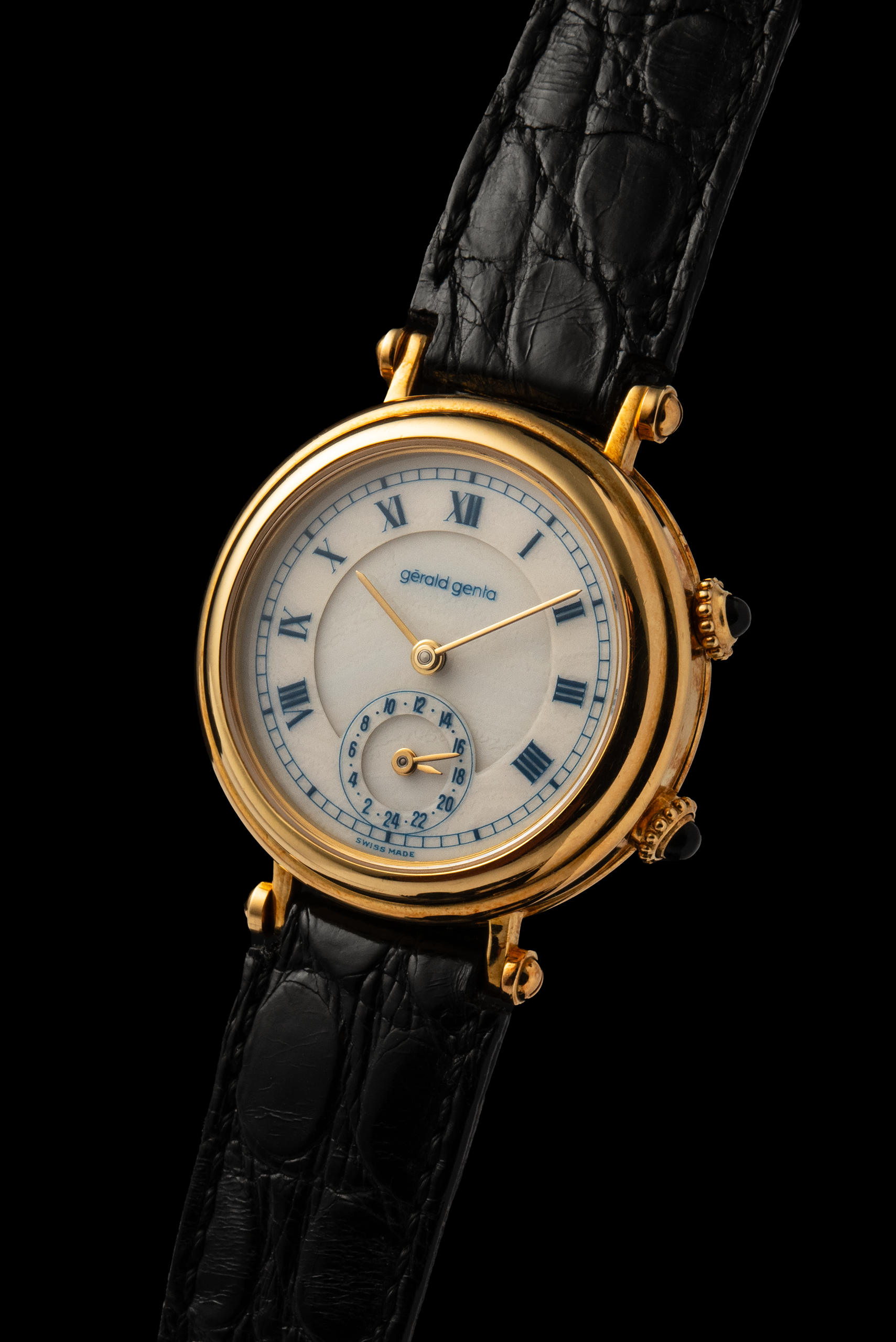 Gerald Genta Dual Time Agate
