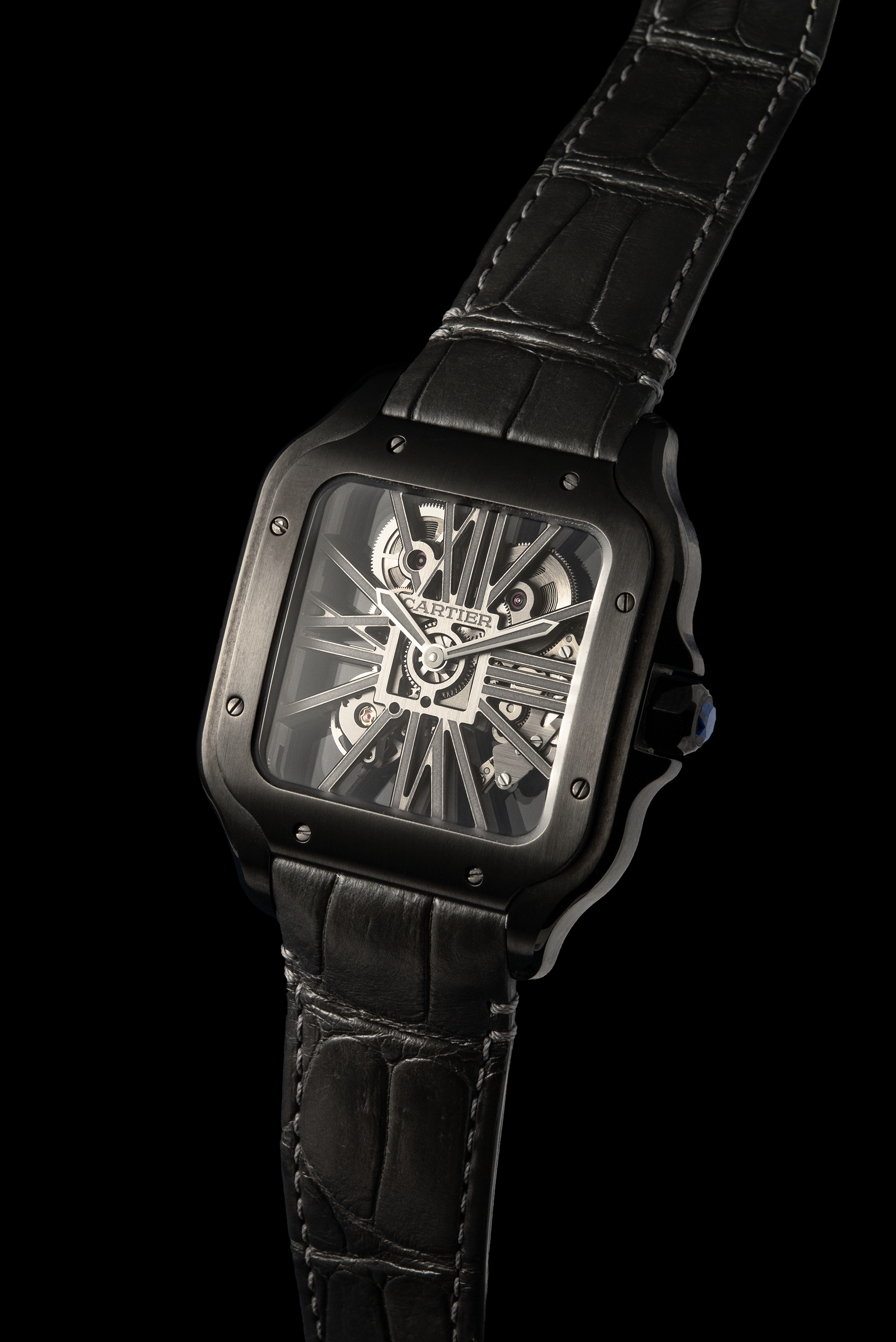 Cartier Santos Skeleton