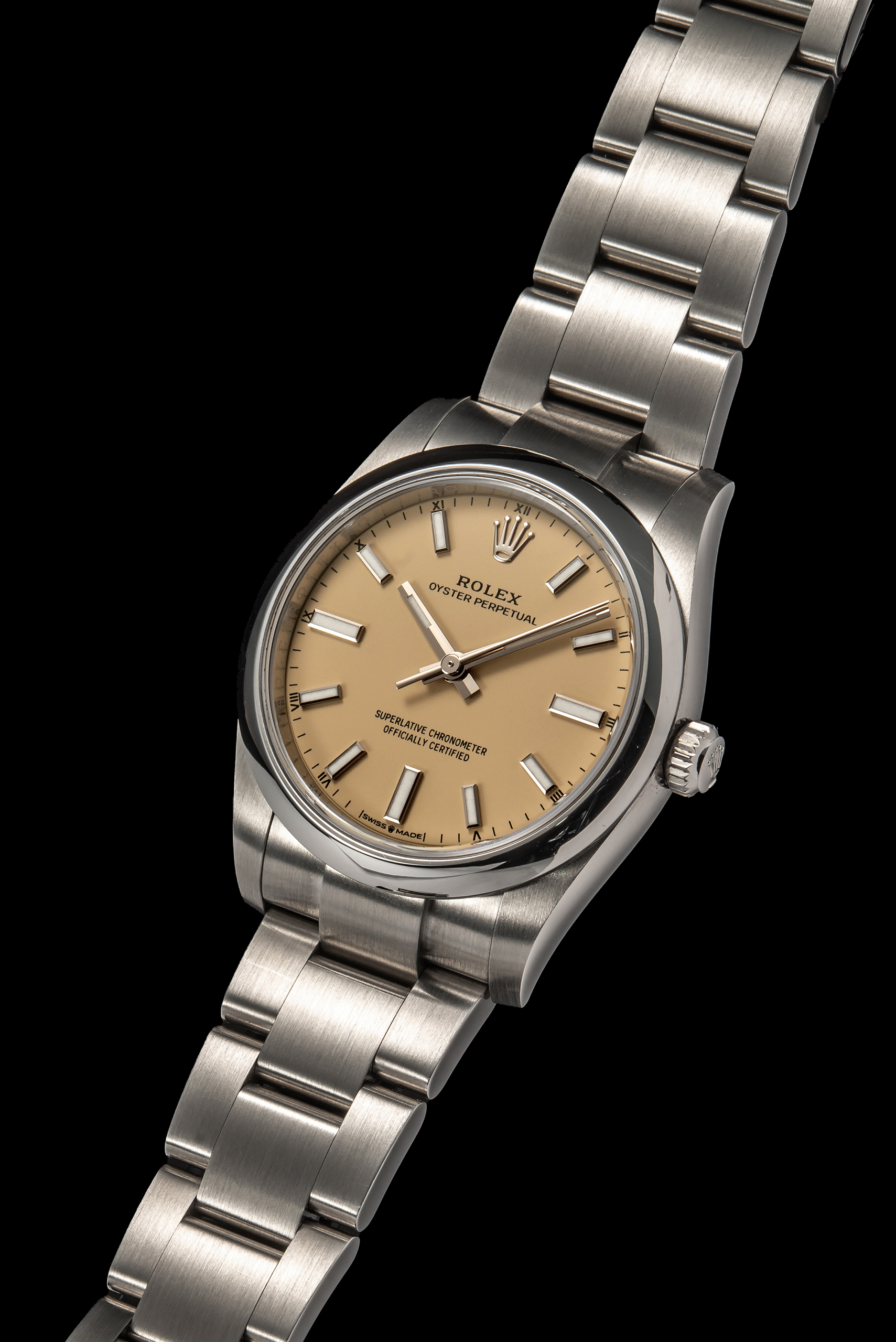 Rolex Oyster Perpetual Beige Sand Dial