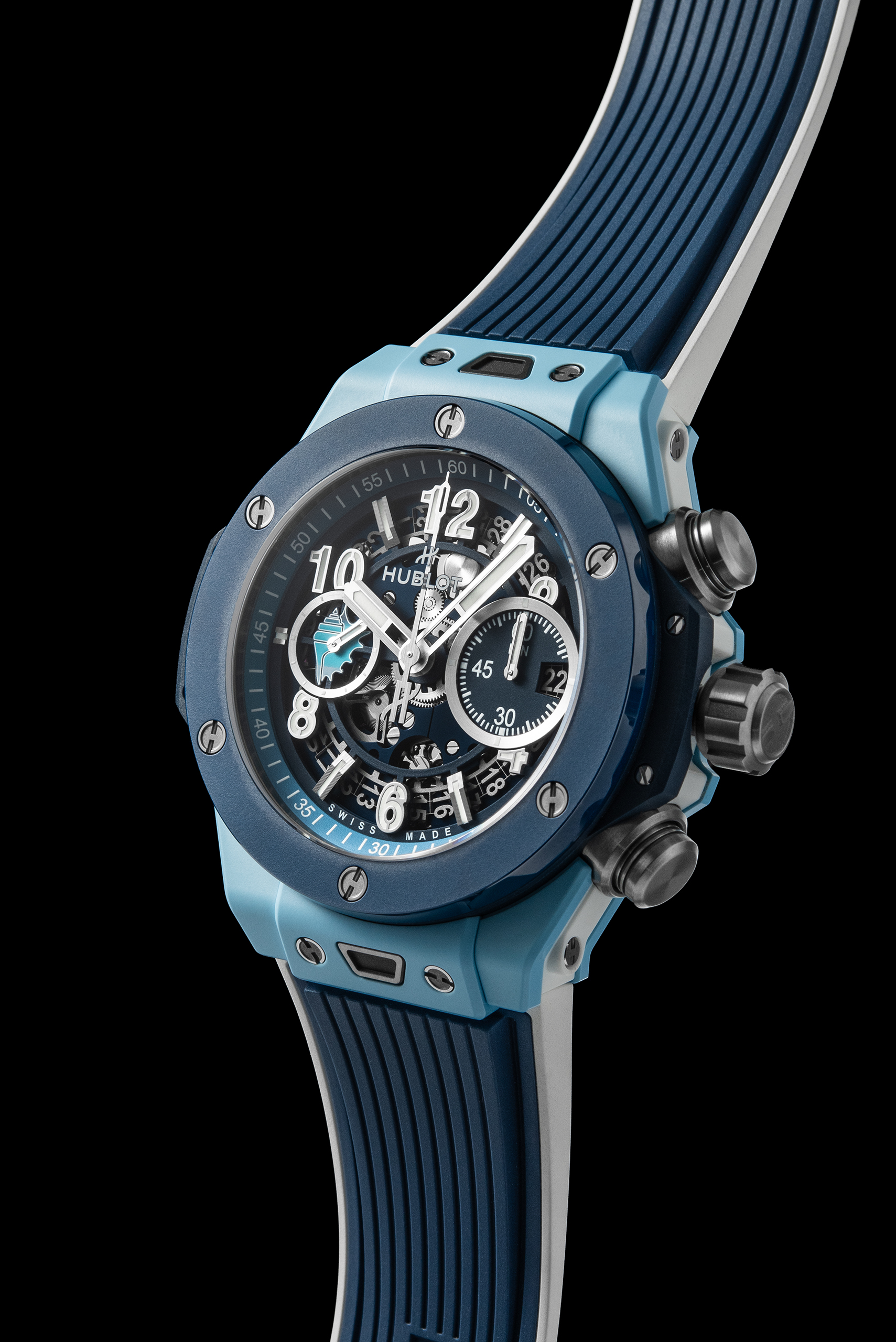 Hublot Big Bang Unico Blue Ceramic Carribean